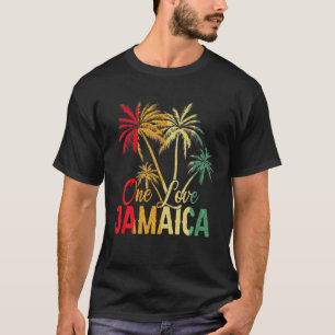 Camiseta Rasta Reggae Jamaica Flag Palm Tree Jamaica