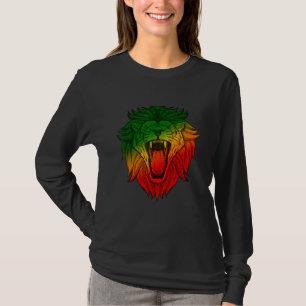 Camiseta Rasta Reggae Leão De Judah Lion Etíope Jamaica