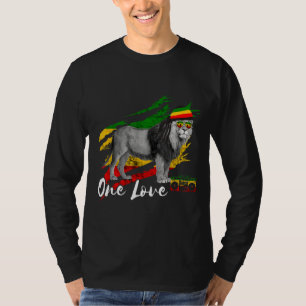 Camiseta Rasta Reggae Leão De Judah Rastafari Prid Jamaican