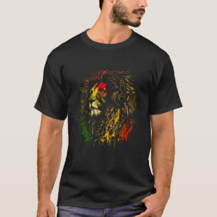 Camiseta Rasta Reggae Leão Do Orgulho Regga Judah Rastafari