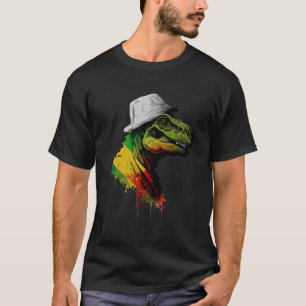 Camiseta Rasta Rex Na moda Rastafari Reggae & Jamaica Vibes