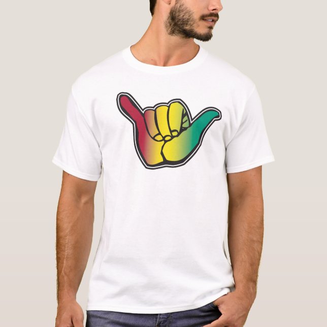 Camiseta Rasta Shaka (Frente)