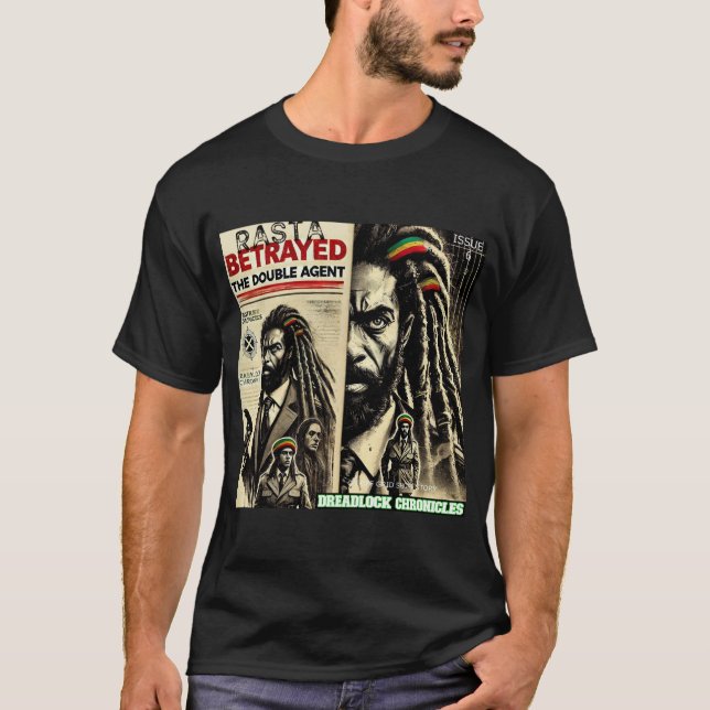 CAMISETA RASTA TRAIU O PROBLEMA DO DREADLOCK CHRONICLES 6 (Frente)