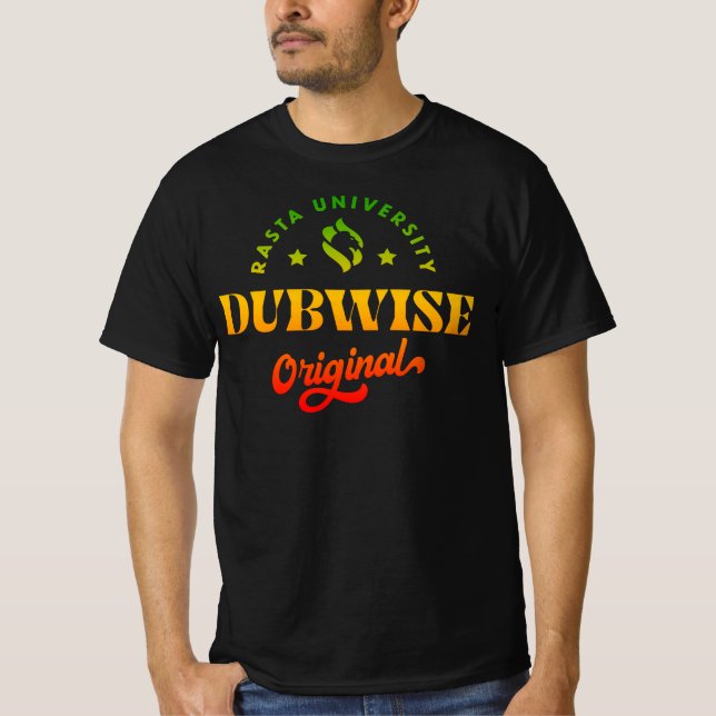 Camiseta Rasta University Dubwise Original Rasta Regg (Frente)