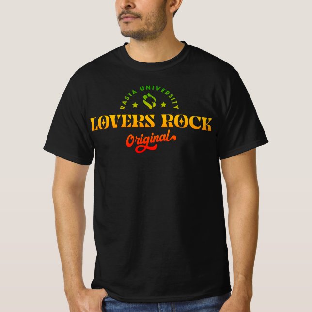 Camiseta Rasta University Lovers Rock Original Rasta Reggae (Frente)