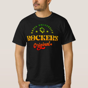 Camiseta Rasta University Rockers Original Rasta Reggae