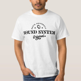 Camiseta Rasta University Sound System Original Reggae