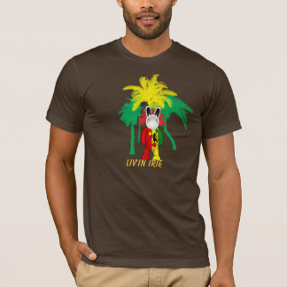 Camiseta rastabuninthetropics, Liv'in Irie