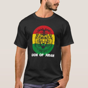 Camiseta Rastafari Lion Head Jamaica Souvenir Rasta Roots R