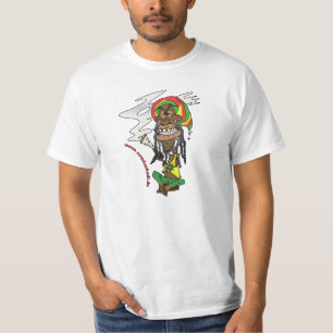 Camiseta Rastafari total gechillter com charro