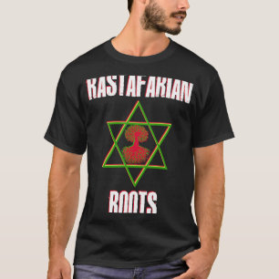 Camiseta Rastafarian Roots Jah Guide Bless Up Rasta