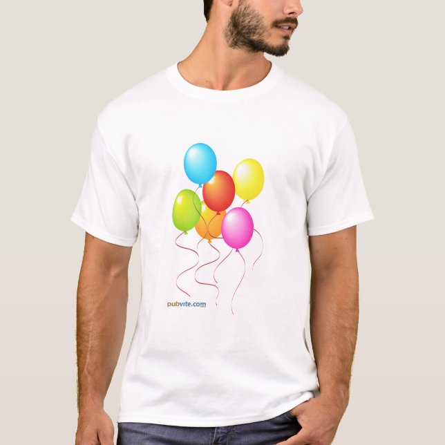 Camiseta Rastejamento de bar do aniversário - Pubvite.com (Frente)