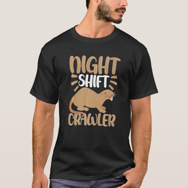 Camiseta Rastreador de Desvio Noturno Moles (Frente)
