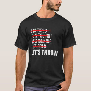 Camiseta Rastreamento De vamos E Atirador De Campo Atirado