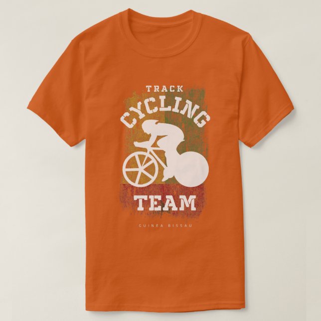 Camiseta Rastreamento de Velocidade da Corrida de Bike na G (Frente do Design)