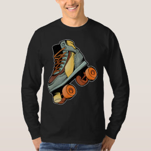 Camiseta Rastreamento do cilindro de vinheta retrô