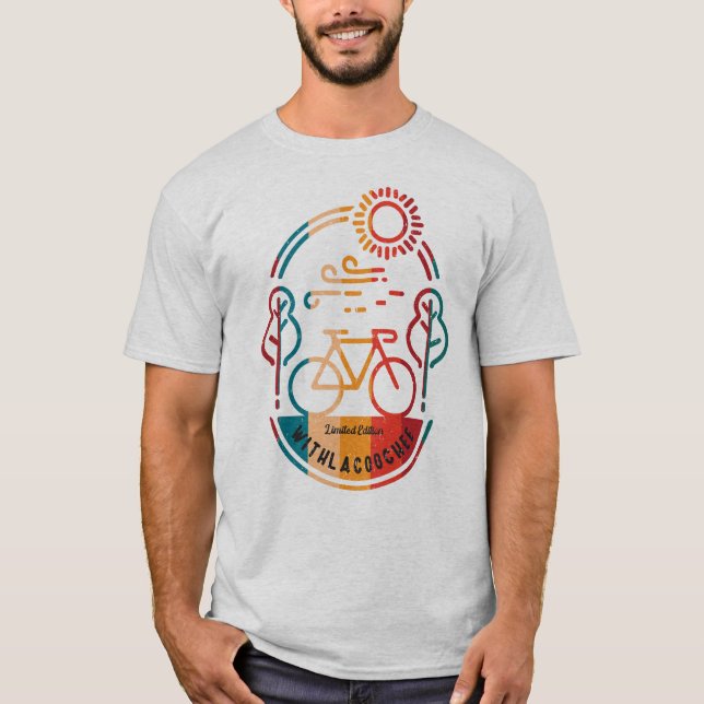 Camiseta Rastreio de Bike com Retlacochee (Frente)
