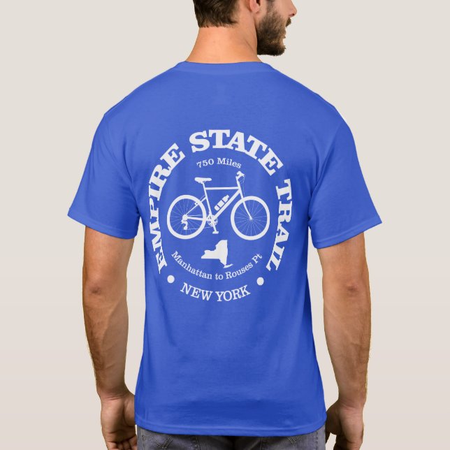 Camiseta Rastreio de Estado do Império (ciclismo) (Verso)