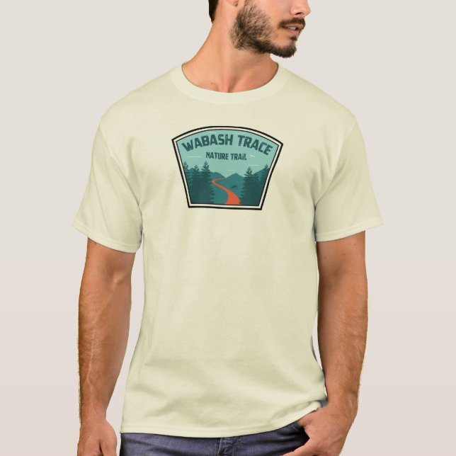 Camiseta Rastreio de Natureza do Véu (Frente)