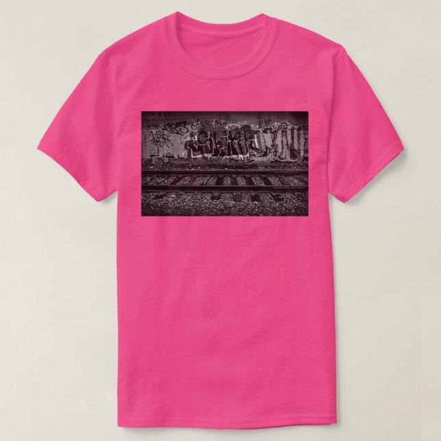 Camiseta Rastreios de grafite (Frente do Design)