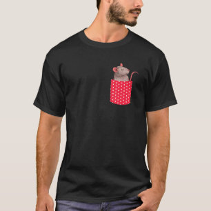 Camiseta Rat Animal Cute Pocket Pet Owner Rat