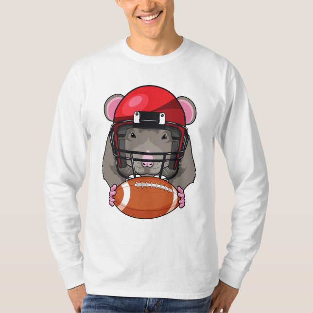 Camiseta Rat at Football Sports (Frente)