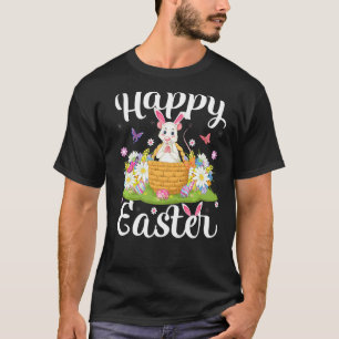 Camiseta Rat Easter Ovo Caçando Páscoa De Rato Floral Domin