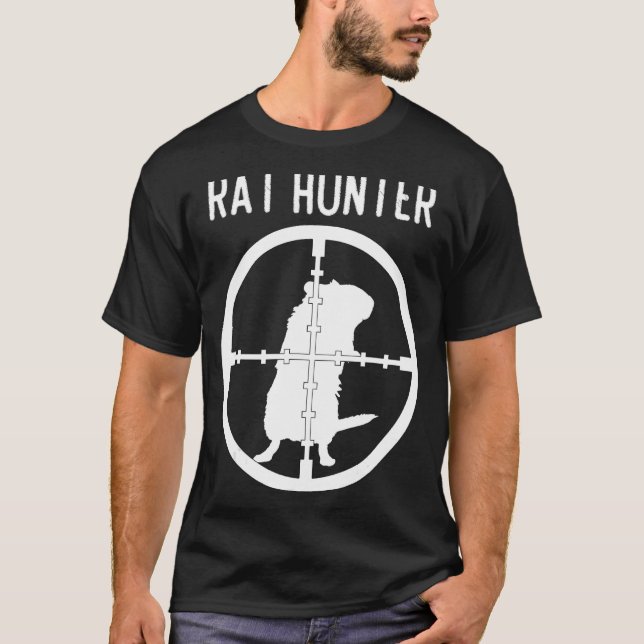 Camiseta Rat Hunter T-shirt - Mouse Control Expert Tee (Frente)