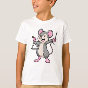 Camiseta Rat Music com Triangel