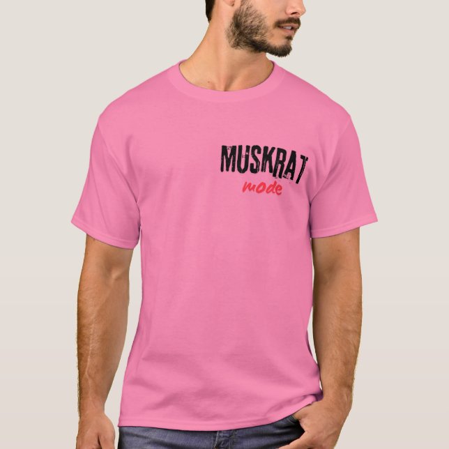 Camiseta Rat musqué musclé 🐀 design puissant (Frente)