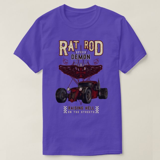 Camiseta Rat Rod (Frente do Design)