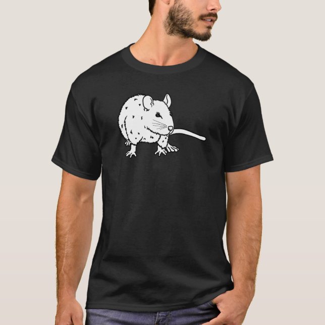 Camiseta Rat Rodent Proprietário do Rato Rato Rice Mice Bre (Frente)