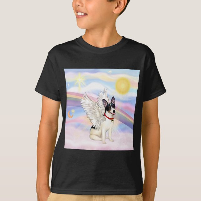 Camiseta Rat Terrier Angel (Frente)