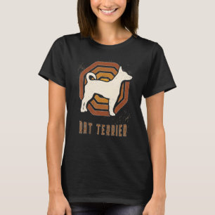 Camiseta Rat Terrier Vintage Retro Classic Dog Love