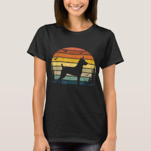 Camiseta Rat Terrier Vintage Retro og Mãe Pai Pet Lover Gi