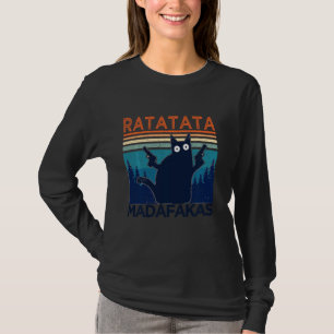 Camiseta Ratata Madafakas Pew Cat Toy Gun
