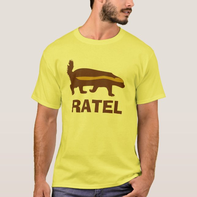 Camiseta Ratel de Mel (Frente)