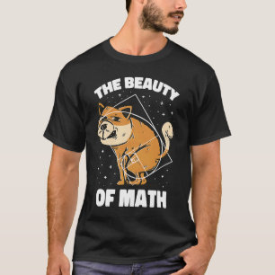 Camiseta Ratio Fibonacci Ouro Cão Para Matemática