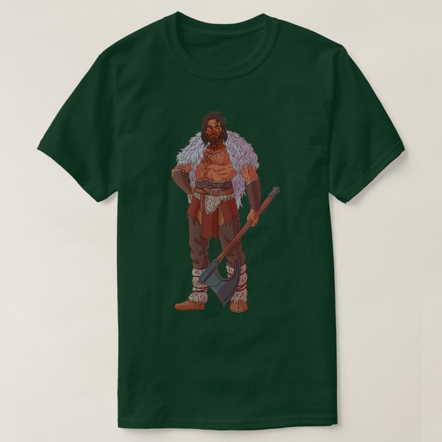 Camiseta Ratk, o bárbaro (Frente do Design)