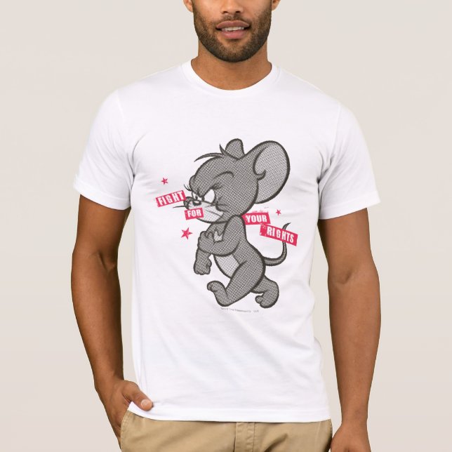 Camiseta Rato 3 de Tom e Jerry Tough (Frente)