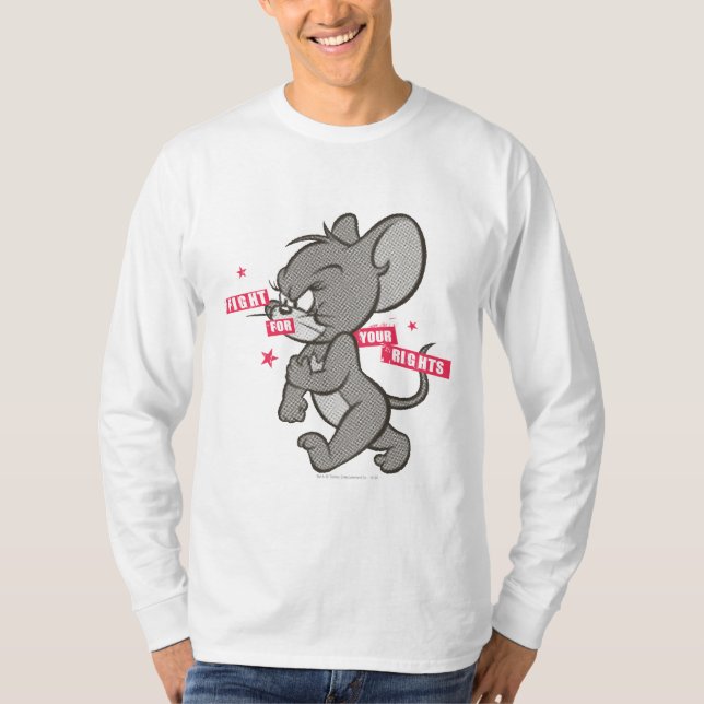 Camiseta Rato 3 de Tom e Jerry Tough (Frente)