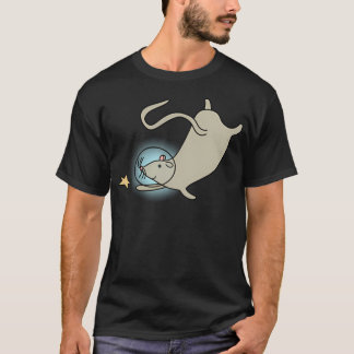 Camiseta Rato astronauta