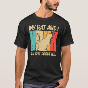 Camiseta Rato Bonito Para Homens Rato Rato Rato Rato Rato R