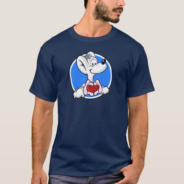 Camiseta Rato com coração (Frente)