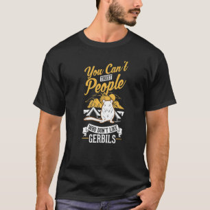 Camiseta Rato da Corrida Mongólia Gerbil