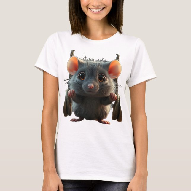 Camiseta Rato de Academia (Frente)
