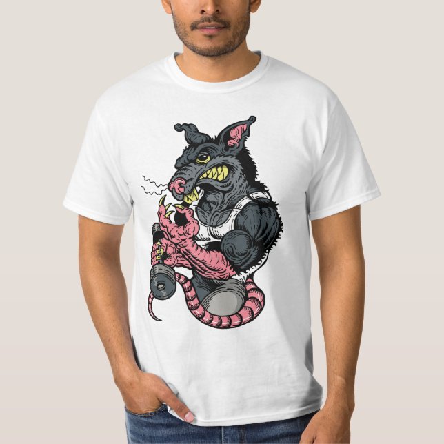 CAMISETA RATO DE ACADEMIA (Frente)