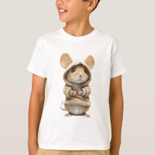 Camiseta Rato de Crianças com Capuz