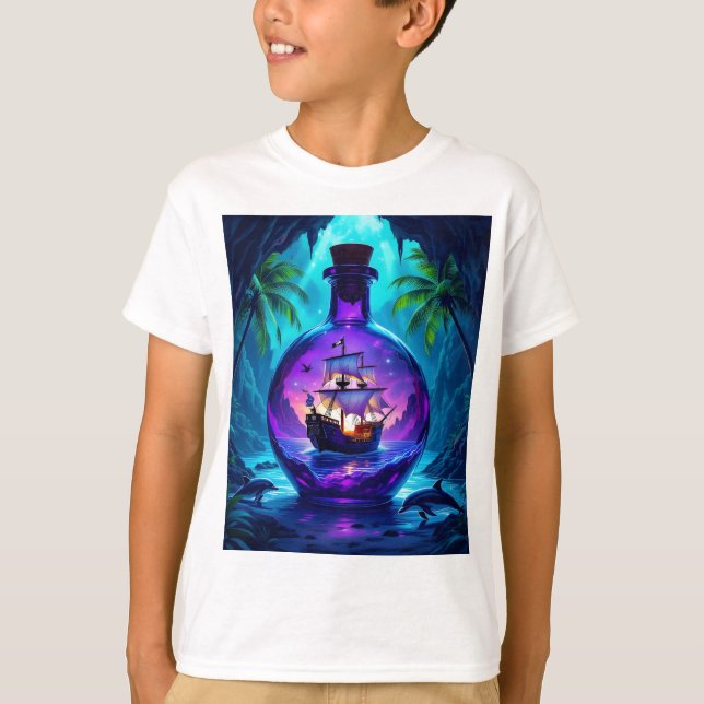 Camiseta Rato de Dreamscape e Surfing do Pirate Ametist (Frente)