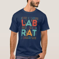 rato de laboratório significa camiseta, rato de la